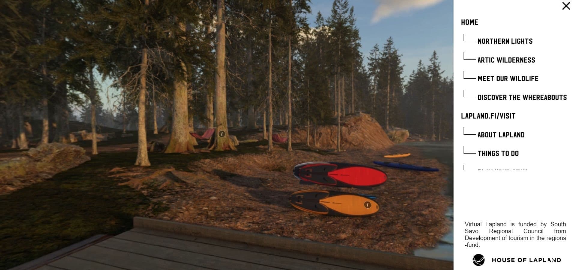 House of Lapland virtual tour
