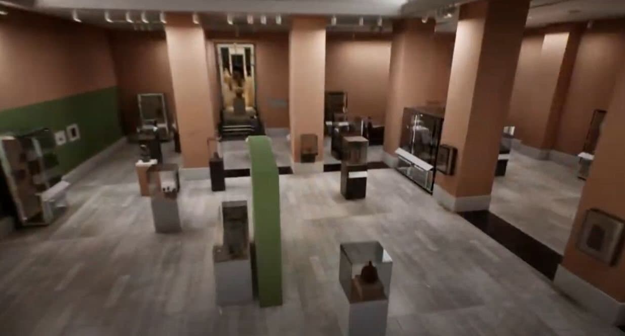 Meta 3D scanned virtual tour