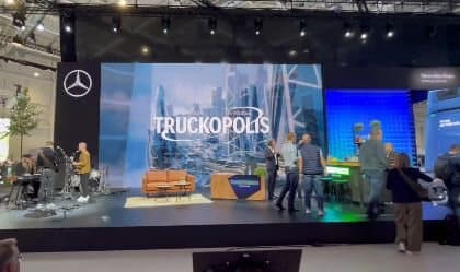 Truckopolis no palco